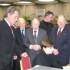 9 листопада 2006 р. Президент України Віктор Ющенко відвідав Національну бібліотеку України імені В. І. Вернадського