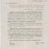 Повідомлення Євгену Олександровичу Ківлицькому, голові історичної секції Товариства шанувальників соціальних знань від Союзу чеських народних вчителів про неможливість здійснити екскурсію в Одесу, Ялту, Севастополь та Київ через закриття кордонів внаслідок епідемії холери в деяких містах Півдня Росії. Авторизований машинопис на бланку. м. Прага, 1910 р. – ІР НБУВ, ф. 71, № 119