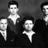 Брати Горині - Михайло, Богдан, Микола і Богдан Грек. 1962 рік