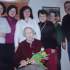Святкування 80-літнього ювілею Дарії Гусяк у колі близьких: Дарія Горинь, Любов Сорока, Ярина Рущишин, Раїса Мороз, Ганна/.../, Микола Горинь. м. Львів.